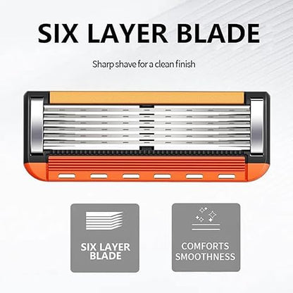 36Pcs Men's Razor Blade Replacement with PcsHandle