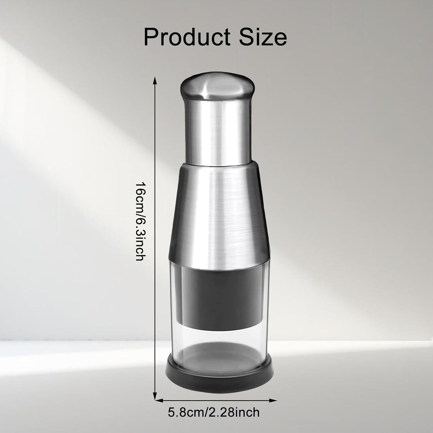 Multifunctional Stainless Steel Garlic Chopper