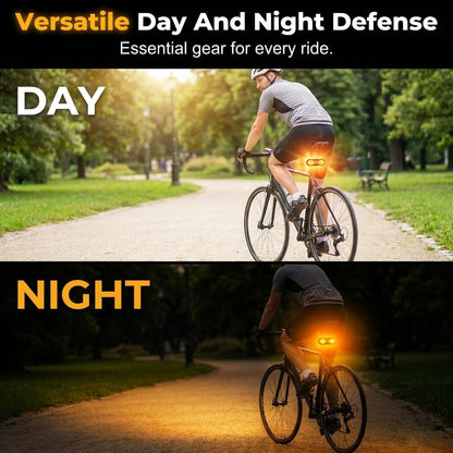 Bike Wireless Remote Control Turn Signal Taillight, 6 Modes 1200mAh Rechargeable