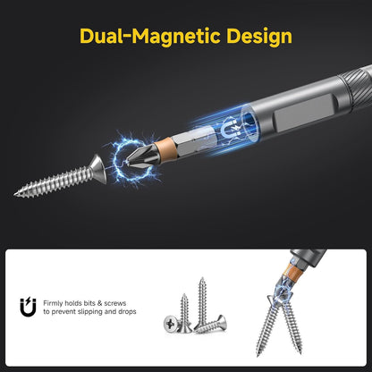 24 in 1 Magnetic Screwdriver Set, DIY Ratchet Handle Detachable Versatile Toolkit