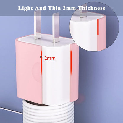 4PCS Silicone Charger Protector, 2 in 1 Silicone Charger Protector