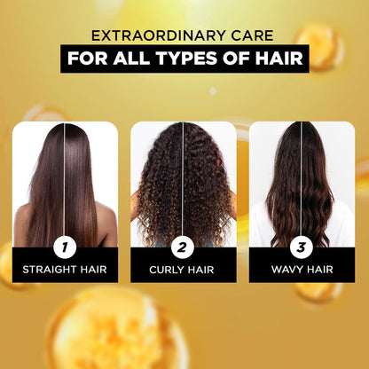 Perfumed Hair Oil - Long-lasting Fragrance Dry Repair Anti-frizz Smooth Lustrous