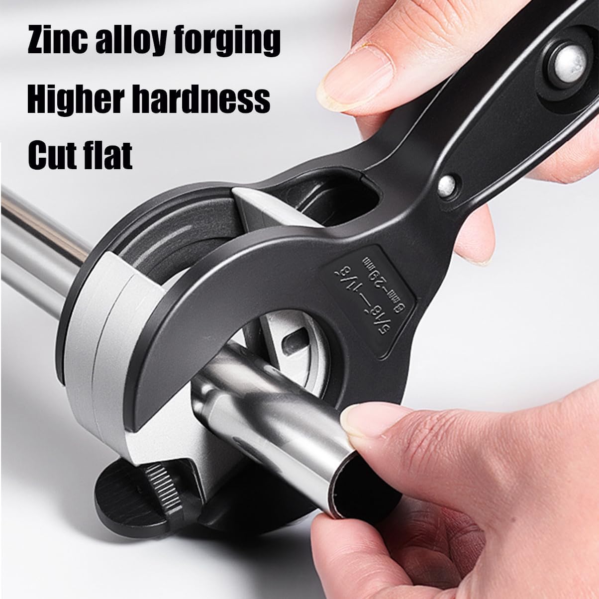 Ratcheting Tubing Cutter Heavy Duty Adjustable Pipe Cutting Tool