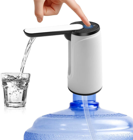 Water Bottle Pump 5 Gallon USB Charging Automatic Drinking Portable Electric Water Dispenser/Switch