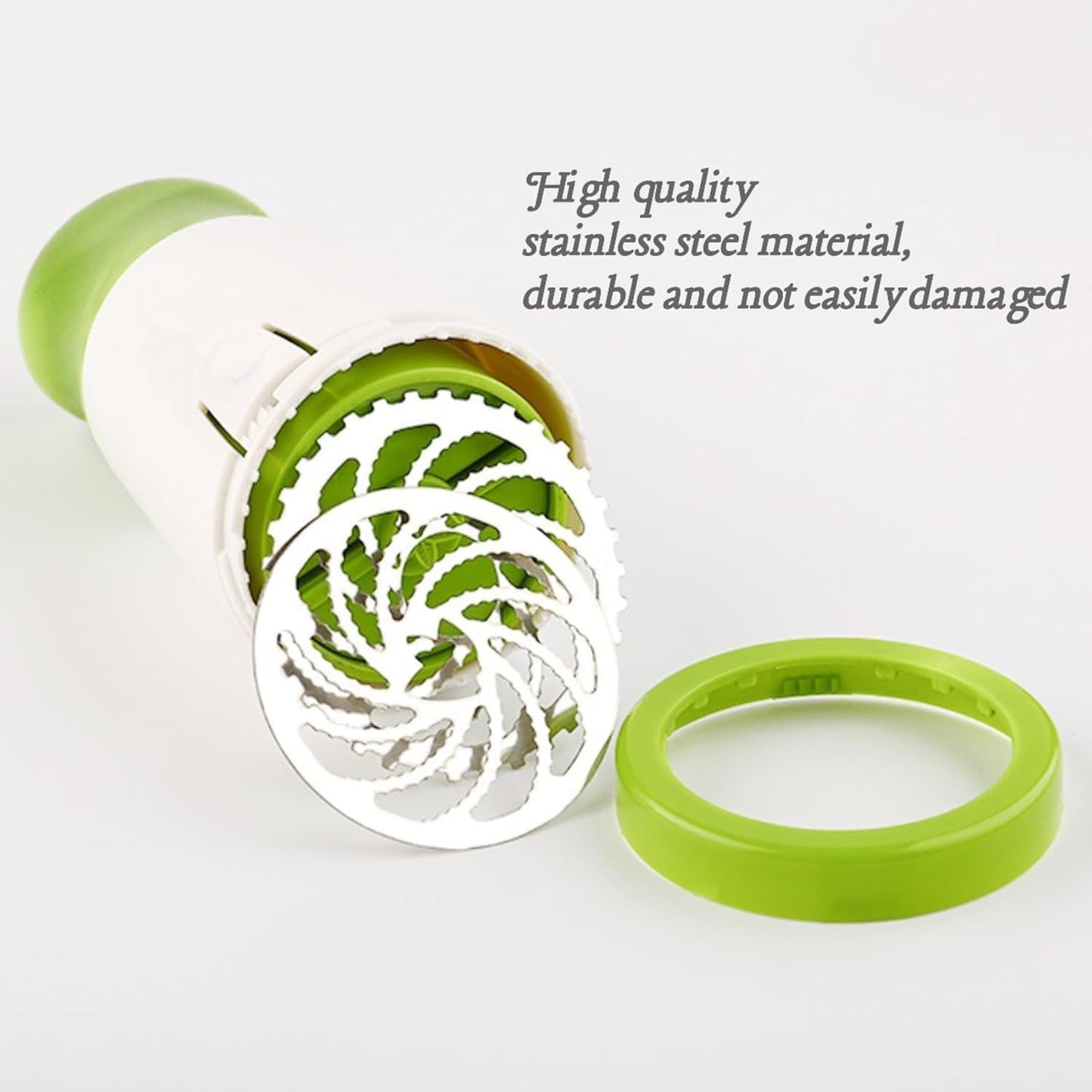 Herb Mill Chopper Cutter Mince Stainless Steel Blades Safely