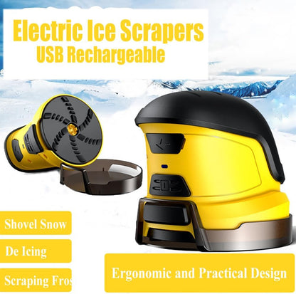Electric Ice Scrapers for Car Wind Shield,Handheld Snow Scraper for Car,USB Rechargeable