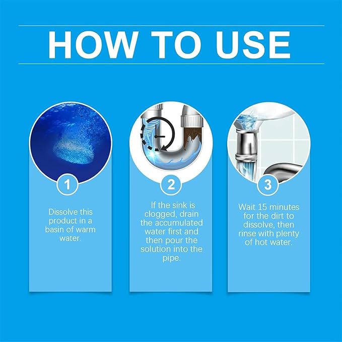 Strong Drain Effervescent Tablet, 2026 New Disposal Cleaner Tablets Eliminator Quickly Eliminates Odors