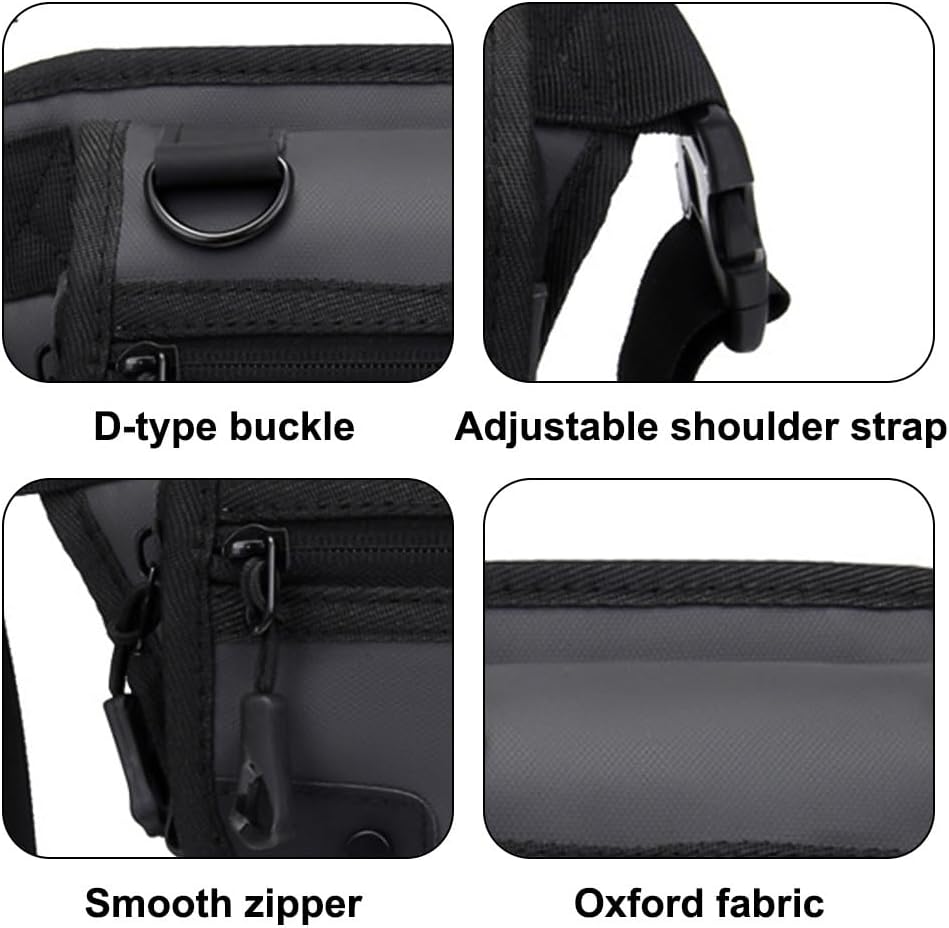 Tactical Leg Bag, Drop Leg Pouch Breathable Oxford Waist Pack