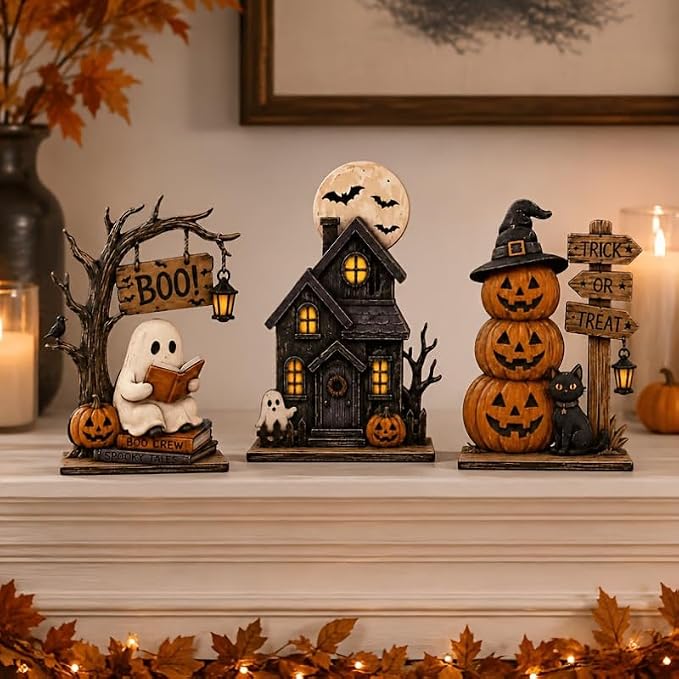 Halloween Mantel Decorations