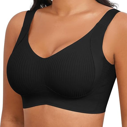 Womens Seamless Wireless Supportive Bras Push Up