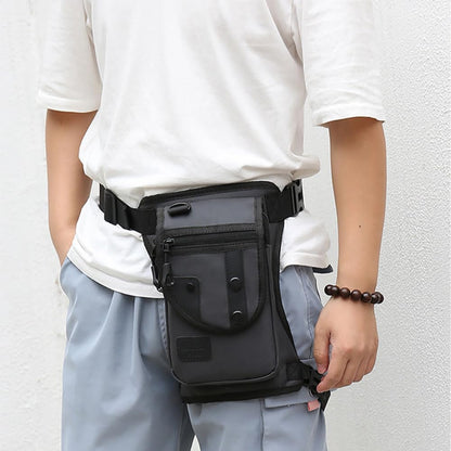 Tactical Leg Bag, Drop Leg Pouch Breathable Oxford Waist Pack