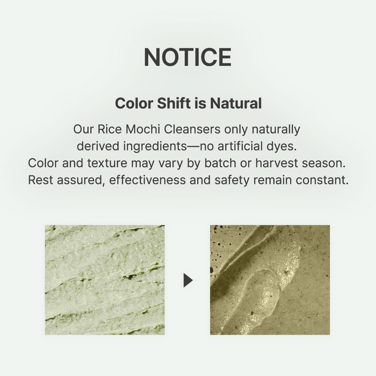 Rice Mochi Face Cleanser - Face Wash, Gentle Scrub All in One for Deep Cleansing, Moisturizing