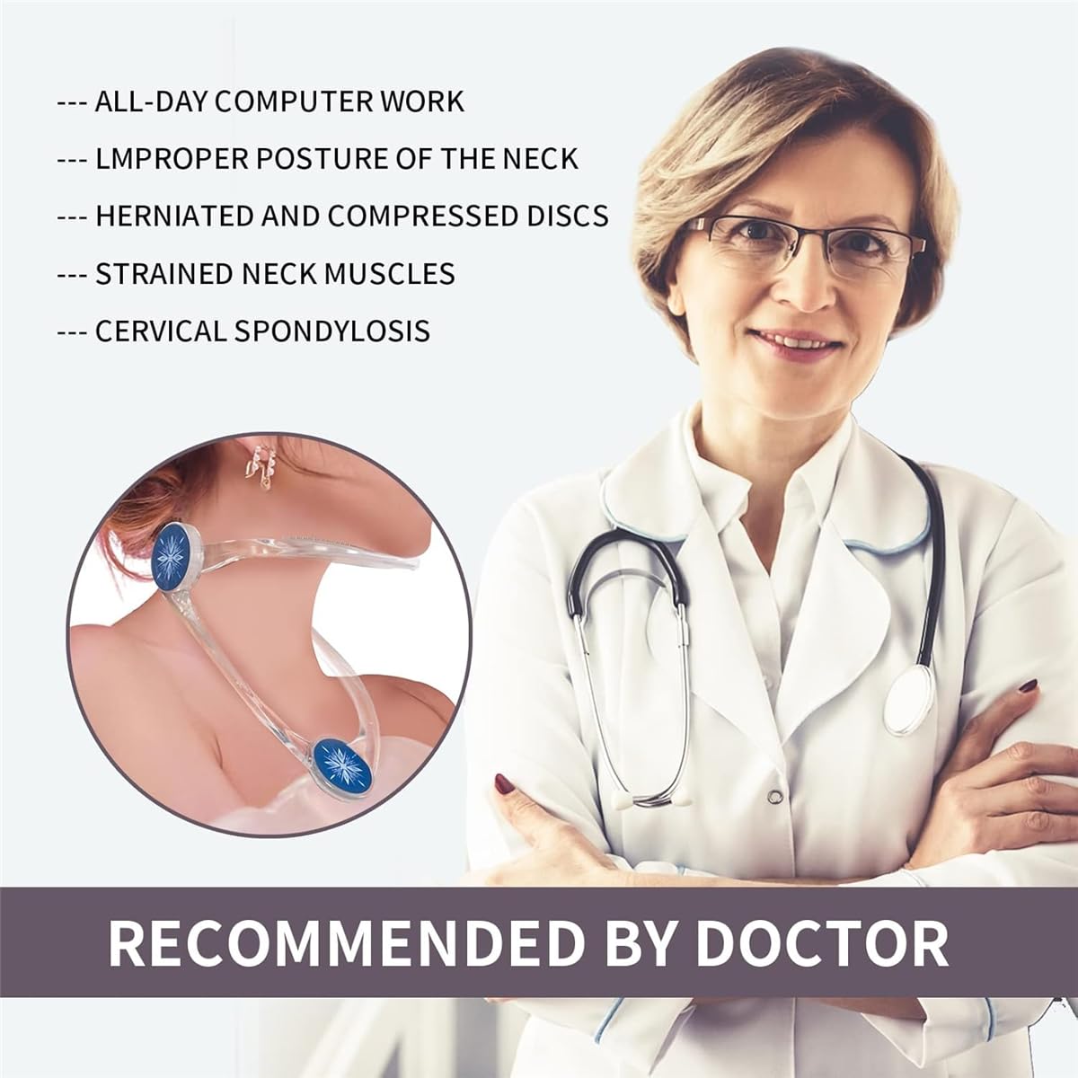 Neck Brace for Neck Pain and Support