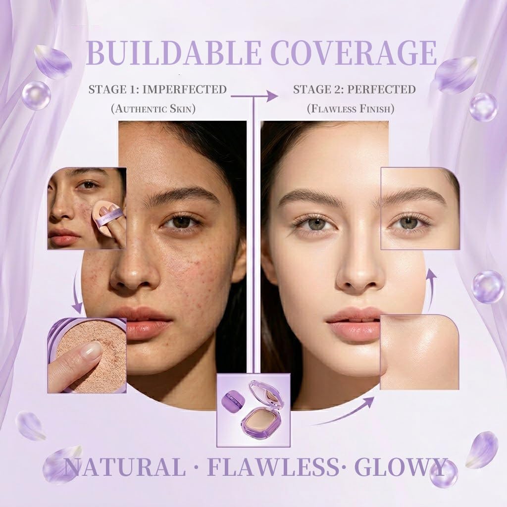 Full Coverage Creamy Foundation 24h Long-Lasting Waterproof