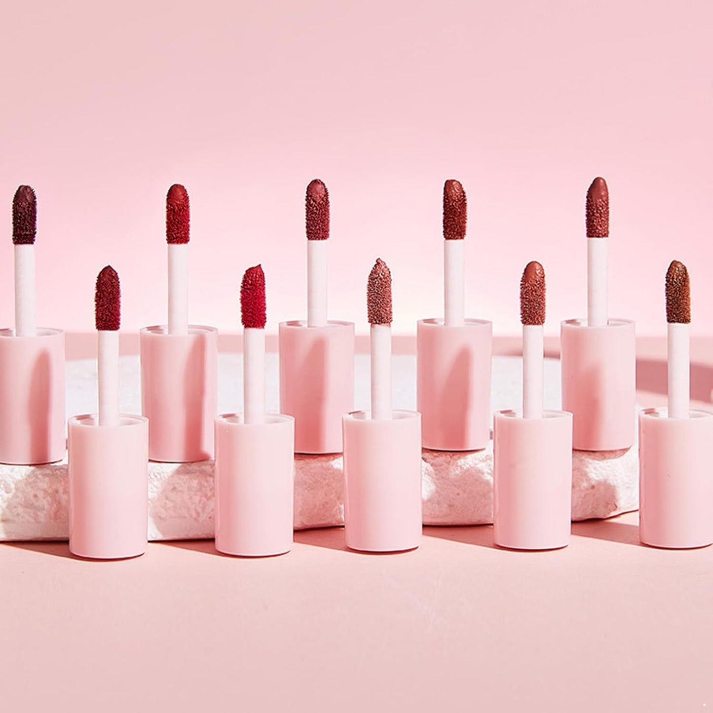 10 Pcs Liquid Matte Matt Lipstick Set,Waterproof Long Lasting Quick-drying