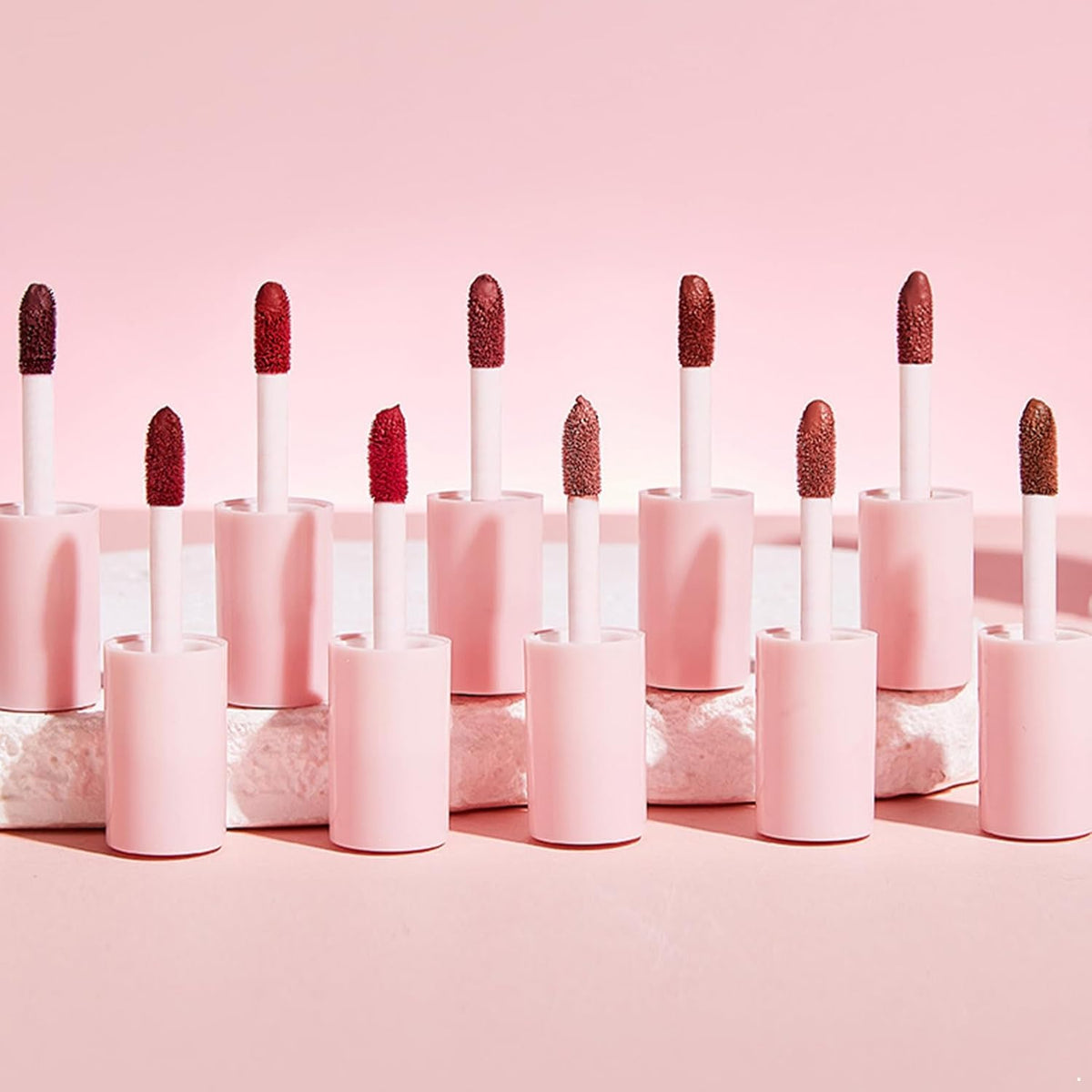 10Pcs Liquid Matte Matt Lipstick Set,Waterproof Long Lasting Quick-drying