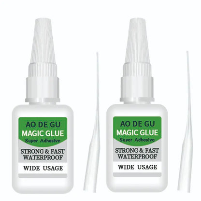 2PCS Fast-Setting Super Glue, Ideal for Projects and Repair
