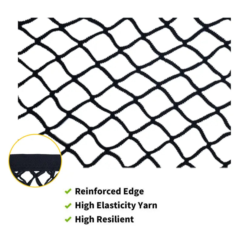 Highly Elastic Cargo Net, Simple Truck Bed Cargo Mesh Organizer