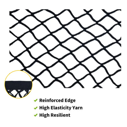 Highly Elastic Cargo Net, Simple Truck Bed Cargo Mesh Organizer