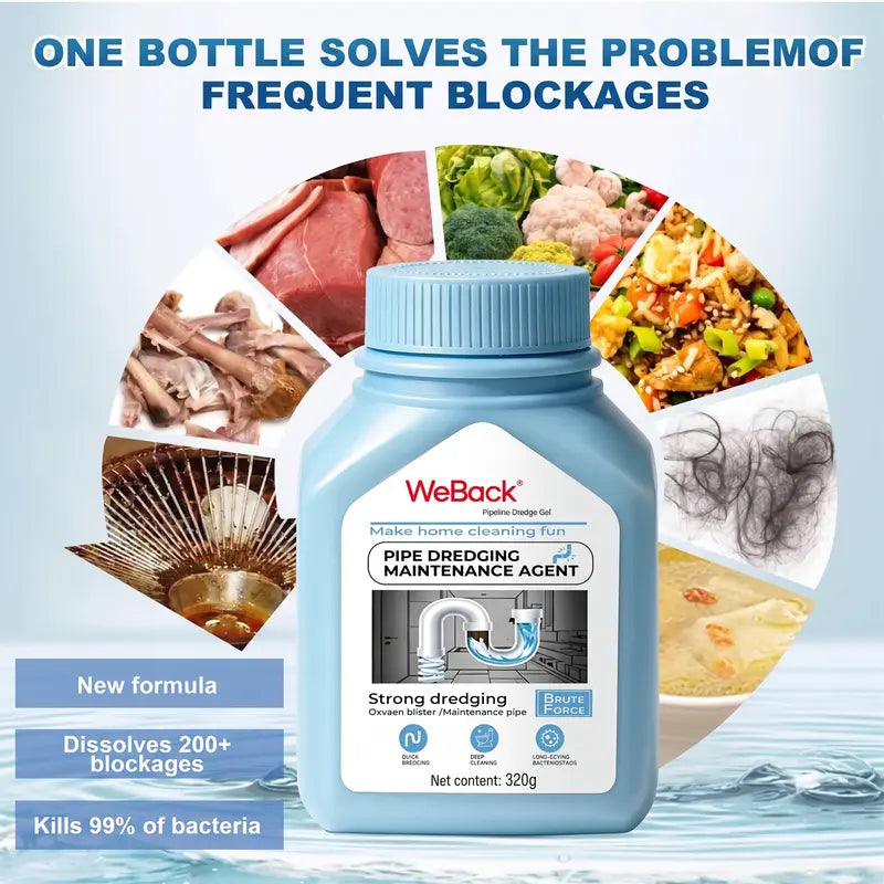 Safety-Grade Extra Strong Drain Opener - Kitchen Cleaning