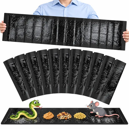 4-Pack Extra Large Mouse Glue Traps, Strong Adhesive Sticky Boards