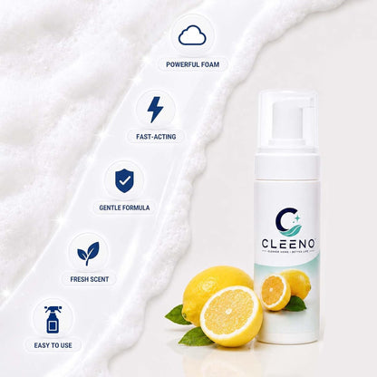 Multi-Surface Foaming Cleaner All-Purpose for Car Interior Kitchen Bathroom Leather Metal Glass