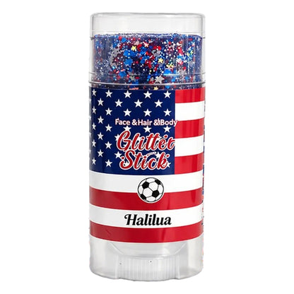 4th of July Glitter Stick Red, White & Blue Body & Hair Sparkle