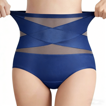 3Pcs Women's High-Waisted Tummy Control Shapewear Panties