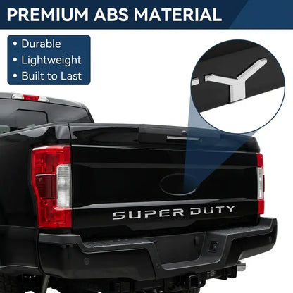 For 2017- 2022 Models ONLY!3D Raised Super Duty Insert Letter Emblem Decal