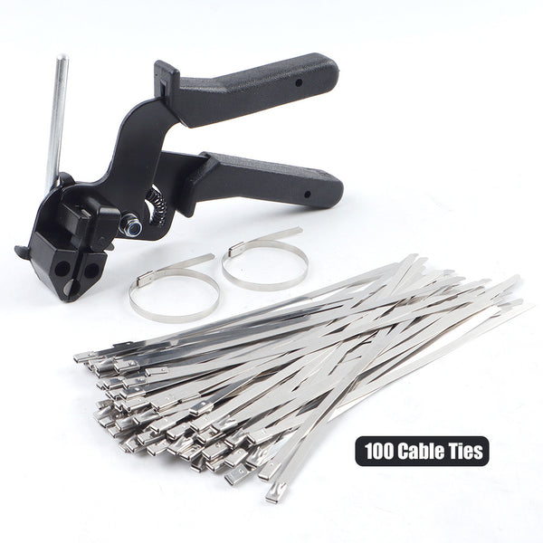 Heavy Duty 304 Stainless Steel Cable Tie Tool Kit