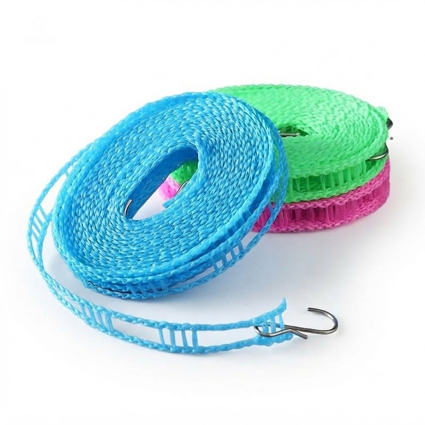 3-Meter Outdoor Retractable Clothesline – Portable, Non-Slip Nylon Material