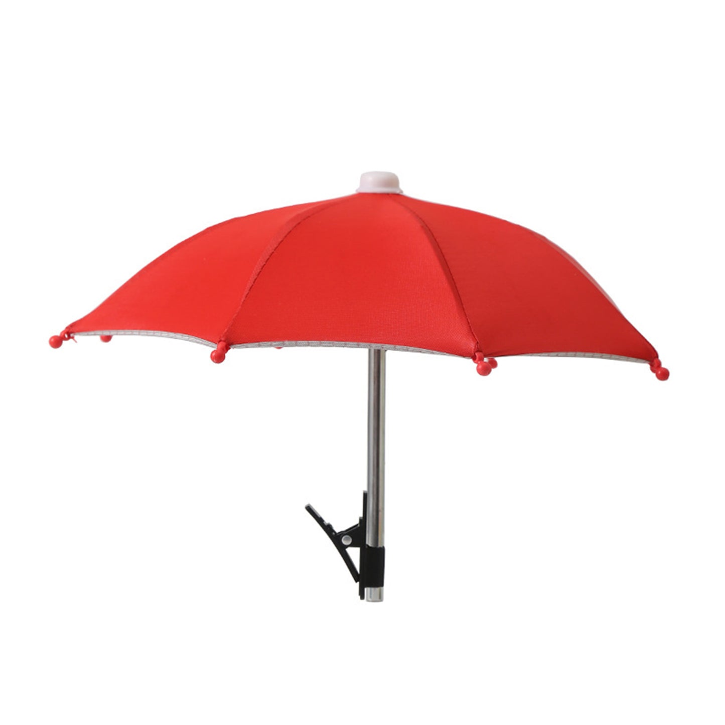 Mini Cell Phone Umbrella Clip, Outdoor Phone Sun Shade Shield with Flexible Angle Design