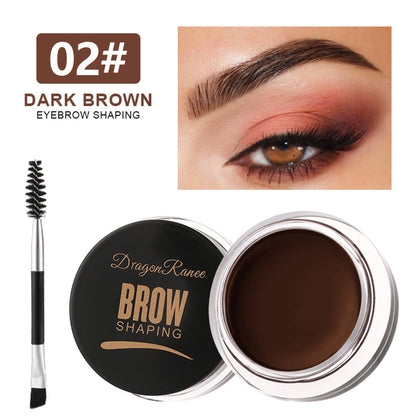 3D Matte Eyebrow Cream Long Lasting Waterproof and Enhancers Eyebrow Soft Smooth