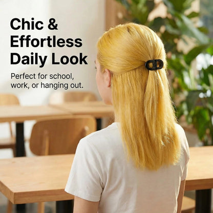4Pcs Magnetic Hair Clips for Women - Strong Hold No-Slip Magnetic Flat Hair Clip