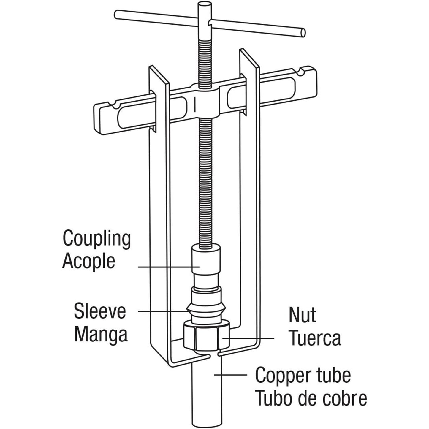 Plumber's Puller Kit Faucet Handle