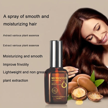 Hair Moisturizing Moroccan Argan Hair Oil Pure Macadamia Nut oil