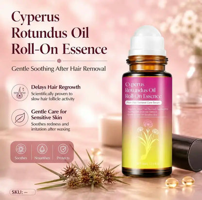 Natural Cyprus Cypress Rotundus Oil for Hair Removal Soothes Skin
