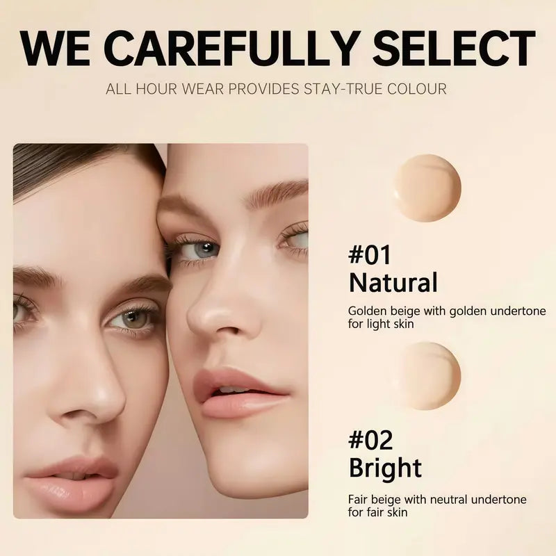 Snail Mucin BB Cream - High-Coverage Oil-Control Matte Moisturizer, Waterproof, SPF-Infused