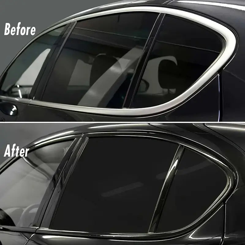 2 Roll Matte Vinyl Wrap Film, 3x300cm Car Sticker for Interior & Door Decals