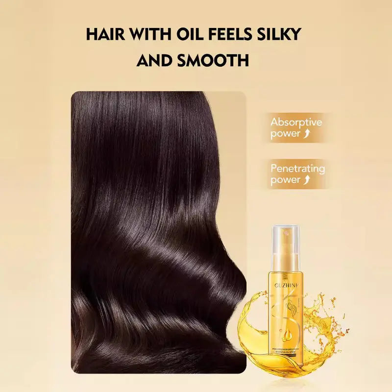 New Moisturizing Scented Alcohol-Free Perfumed Hair Care Oil Spray