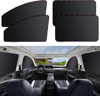 Car Privacy Curtains, Full Blackout Car Window Shades