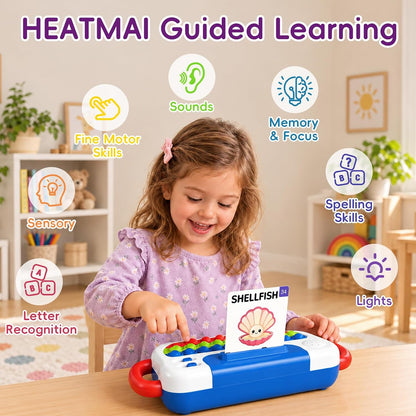 Talking Flash Cards Interactive Educational Toys Keyboard Learning Toy for Kids