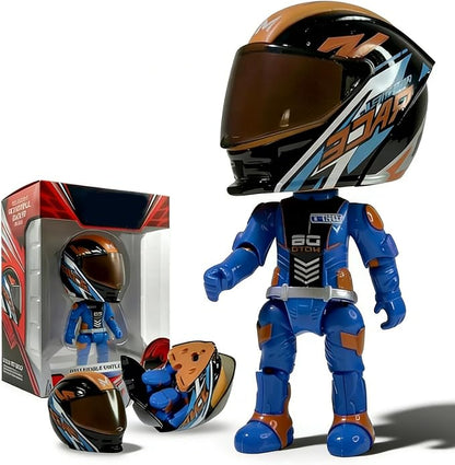 Motorcycle Transformable Model - Metal Collectible Display Piece