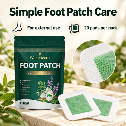 Relax & Sleep Well with toxic Foot Patches – Herbal Detox Pads for Stress Relief
