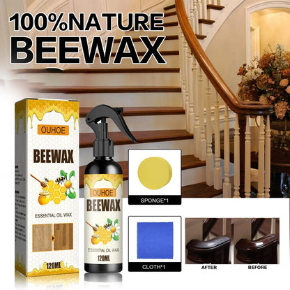 Beeswax Wood Polish - Furniture Polish with Tool