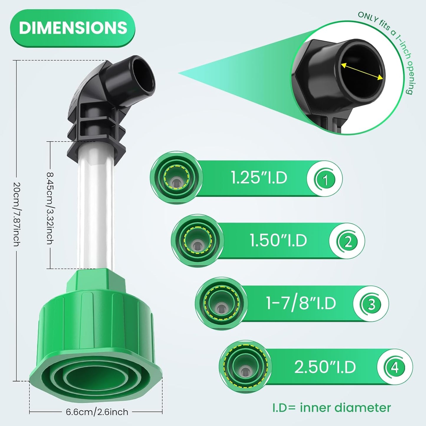 AC Drain Line Cleaner Adapter Evacuates