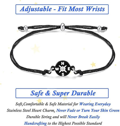 Unique Grad Cap Box 2026 Graduation Gifts for Her/Him - Adjustable Unisex Bracelet