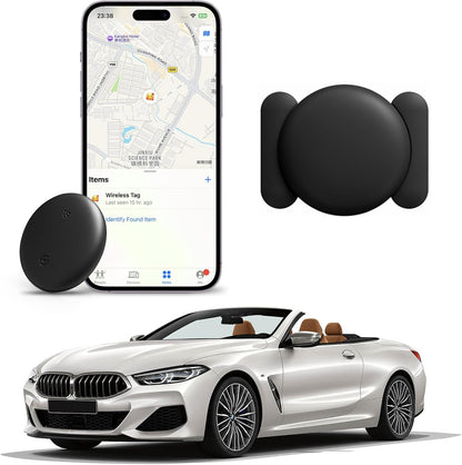 Mini GPS Tracker for Vehicles, Hidden Car Location Tracker w/Magnetic Case, Real Time Global Tracking