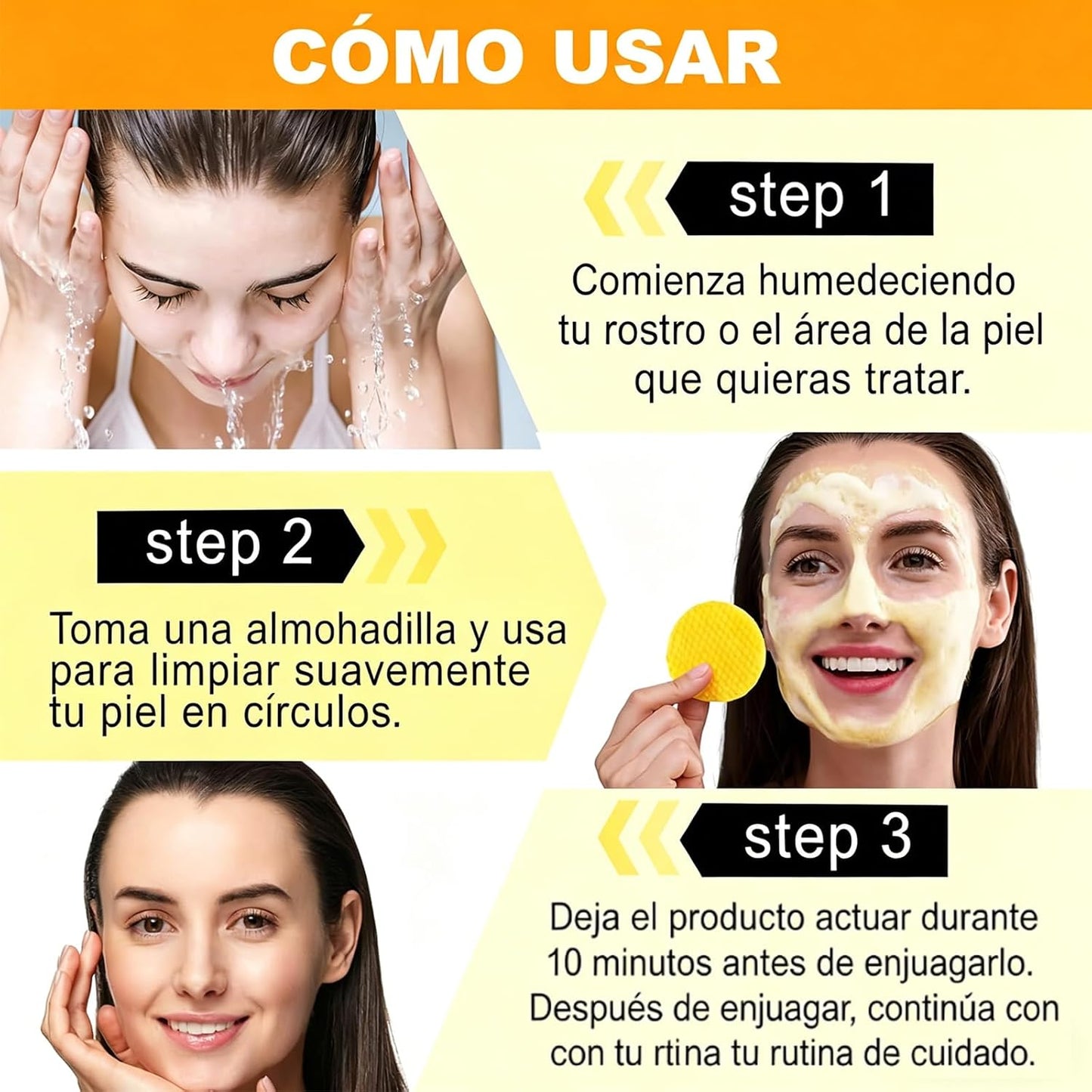 Turmeric & Kojic Cleansing Pads - 20 Pads for Deep Pore Clean