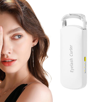 Heated Eyelash Curler - Portable Electric Tool | 3 Temp Control Silicone Pad